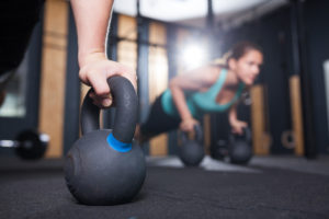 kettlebells