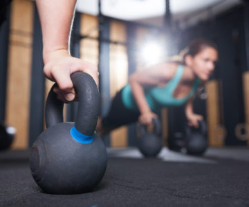 kettlebells